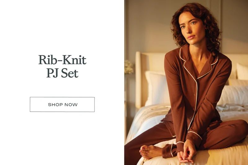 Rib Knit PJ Set: SHOP NOW