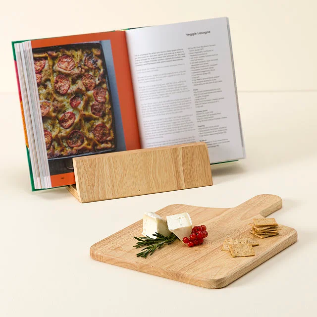 Cheese Board & Cookbook Stand