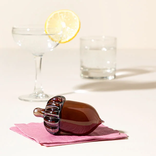 Handblown Glass Acorn