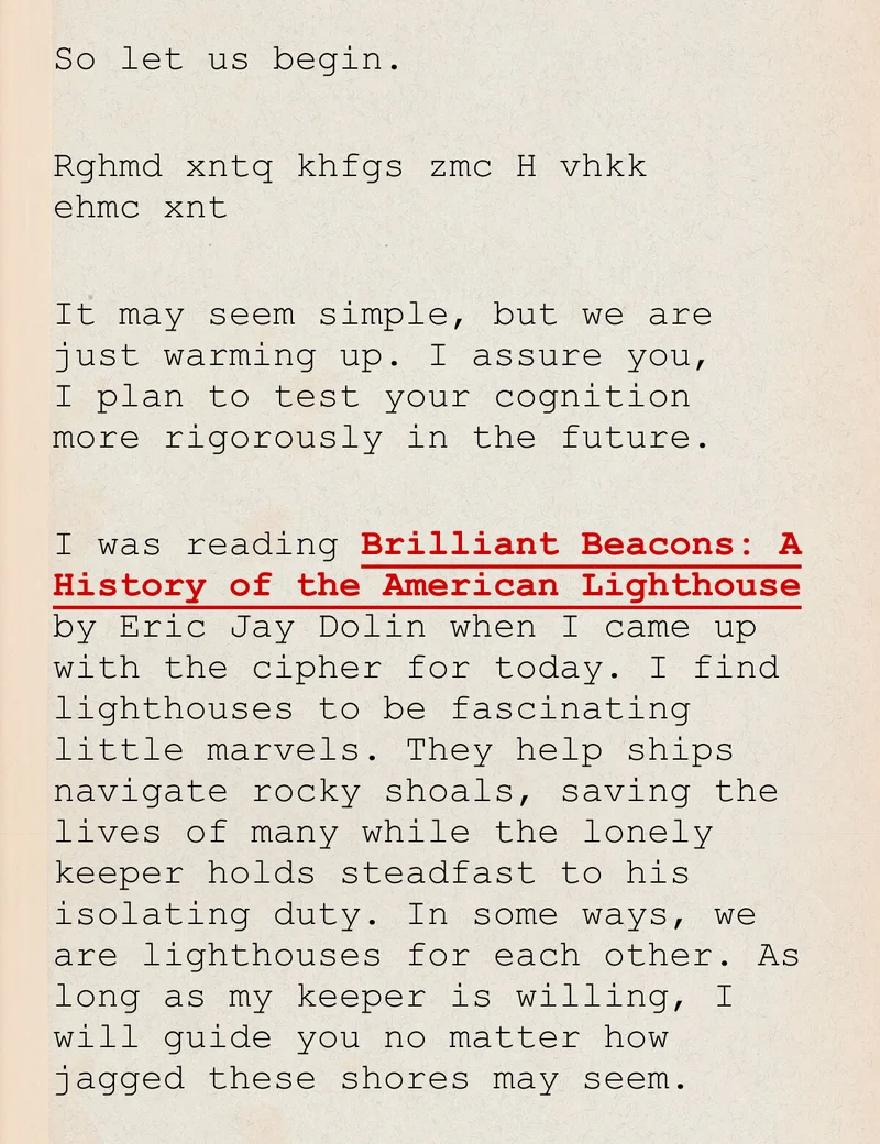 Brilliant Beacons: A History of the American Lighthouse