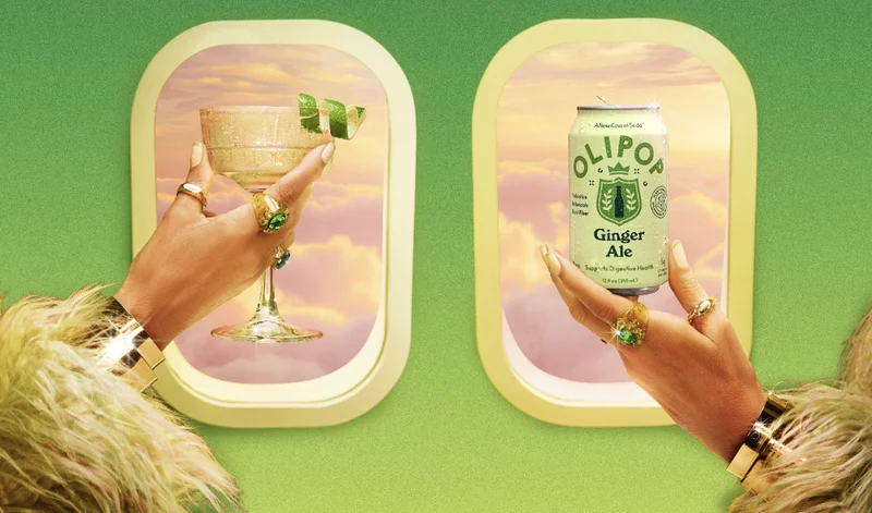 Sip on first class and shop Ginger Ale.