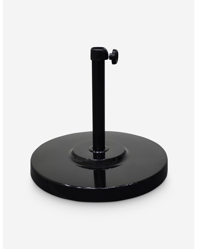Round Umbrella Base-Black