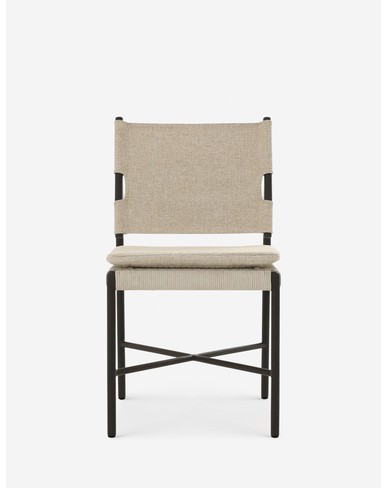 Kaitlin Indoor / Outdoor Dining Chair-Cream