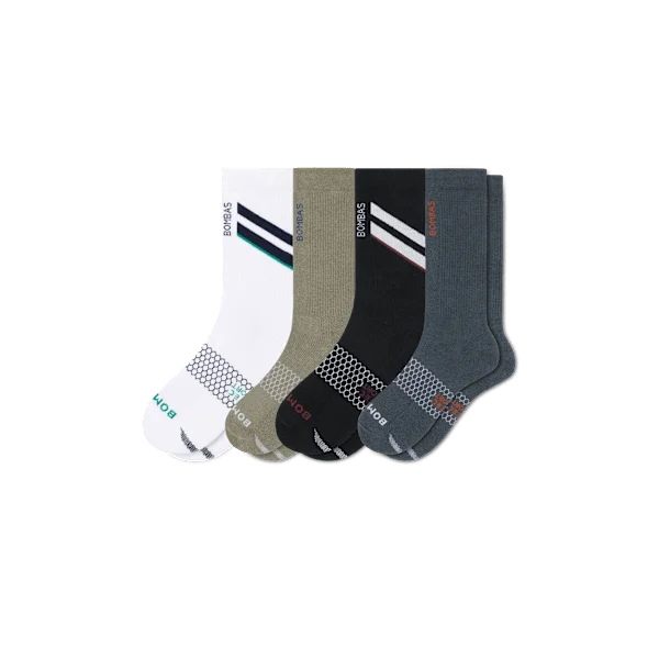 Men's All Sport Calf Sock 4-Pack