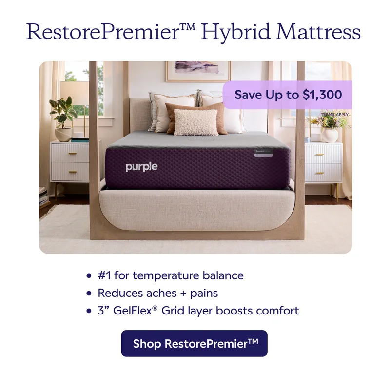 RestorePremier Hybrid Mattress. Save up to $1,300. Shop Restore Premier