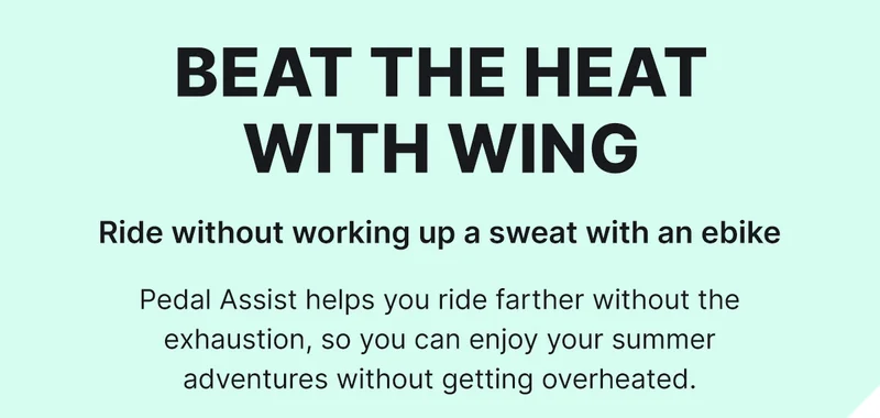 BEAT THE HEAT WITH WING