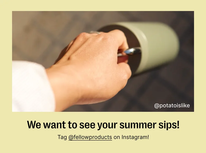 We want to see your summer sips