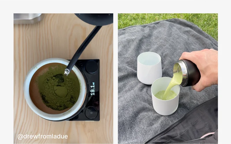 Matcha picnic - Get Some R + R