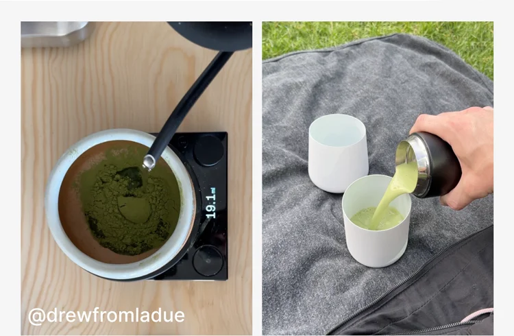 Matcha picnic - Get Some R + R