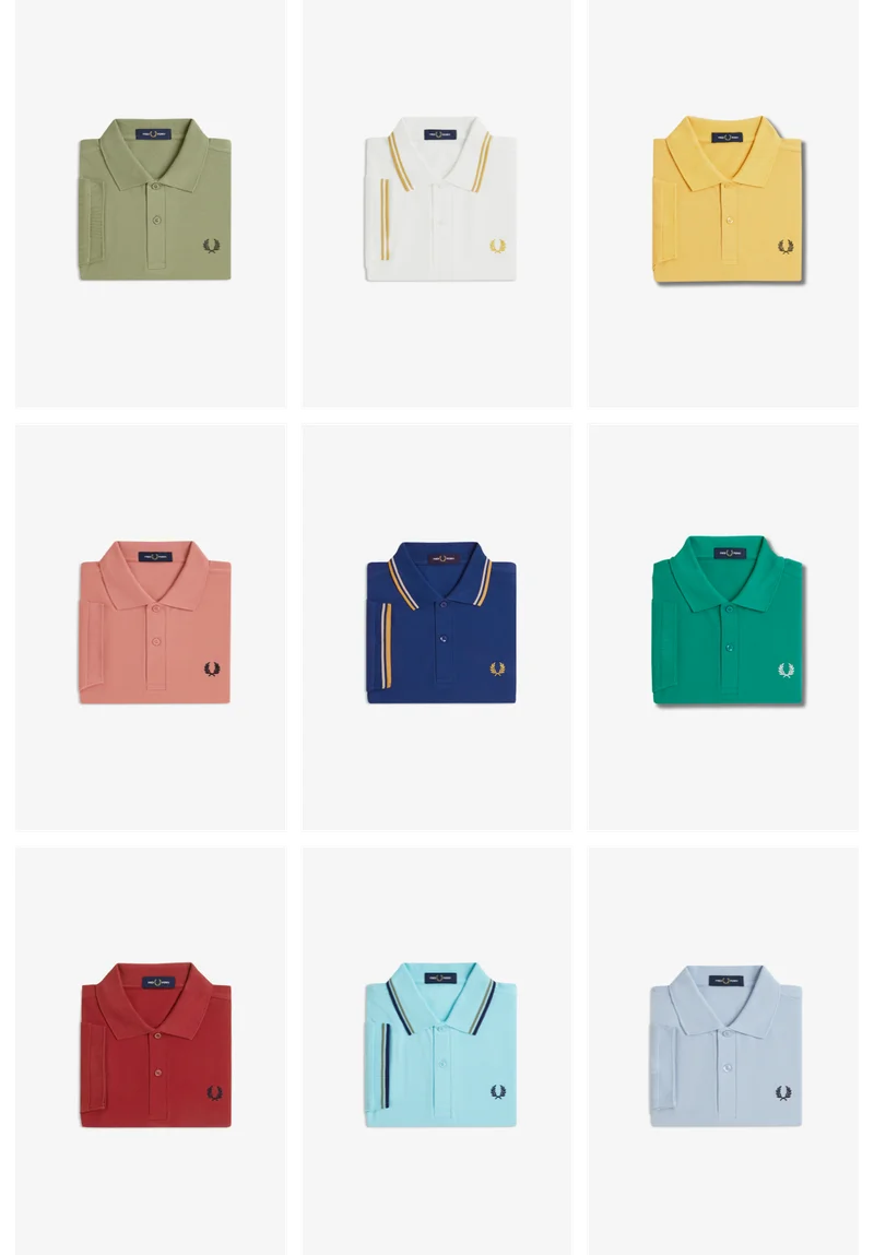 The Fred Perry Shirt Grid