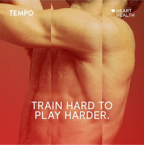 "Train hard to play harder."