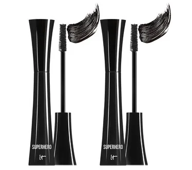 IT Cosmetics Superhero Elastic Stretch Volumizing Mascara Duo