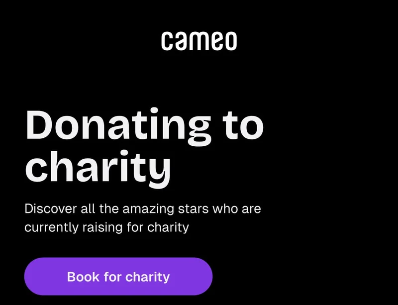 Donating to charity - Book for charity