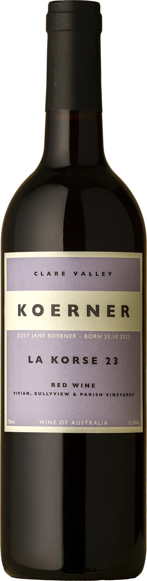 Image of Koerner <br> La Korse Light Red 2023