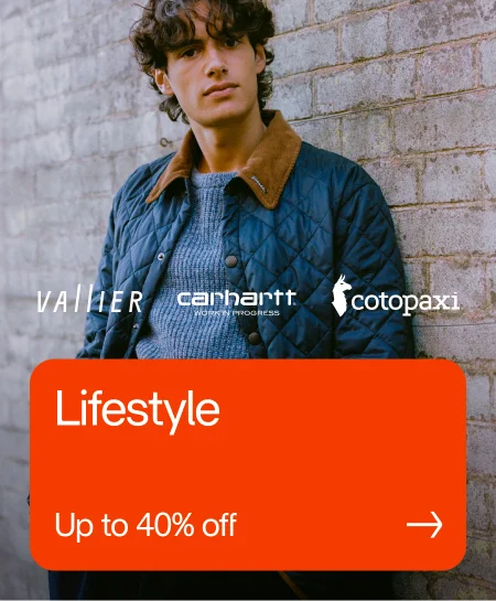 Up to 40% off the Lifestyle collection Up to 40% off the Lifestyle collection