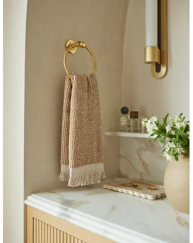 Lupita Organic Cotton Towel Collection-Marigold / Bath Towel