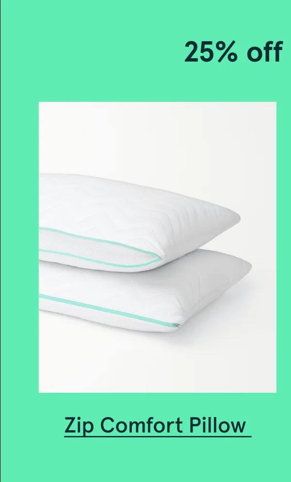 Zip Comfort Pillow
