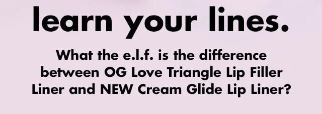 what the e.l.f. is the difference?