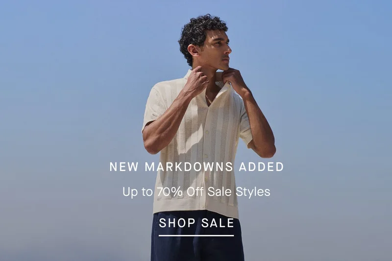 New Markdowns Added Up to 70% Off Sale Styles Shop Sale