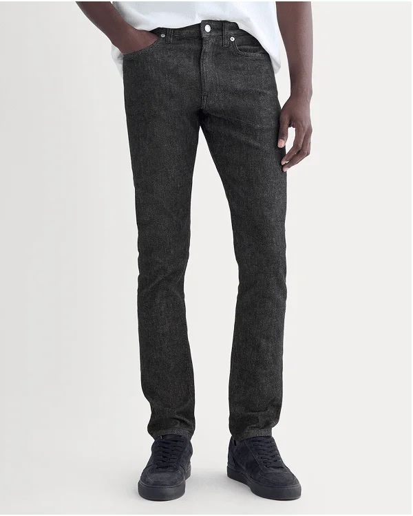 Image | The Selvedge Slim-Fit Jean | Black Rinse