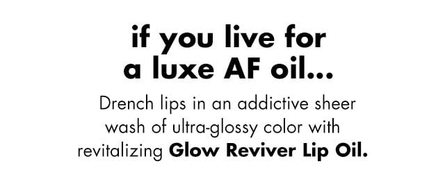 if you live for a luxe AF oil…