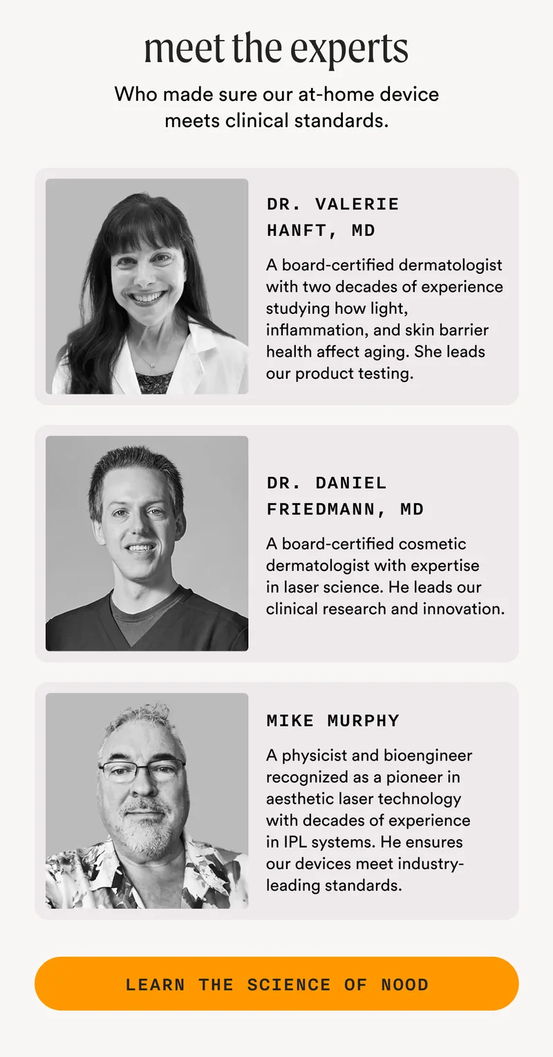 meet the experts - LEARN THE SCIENCE OF NOOD