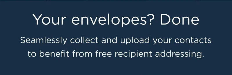 Your Envelopes? Done