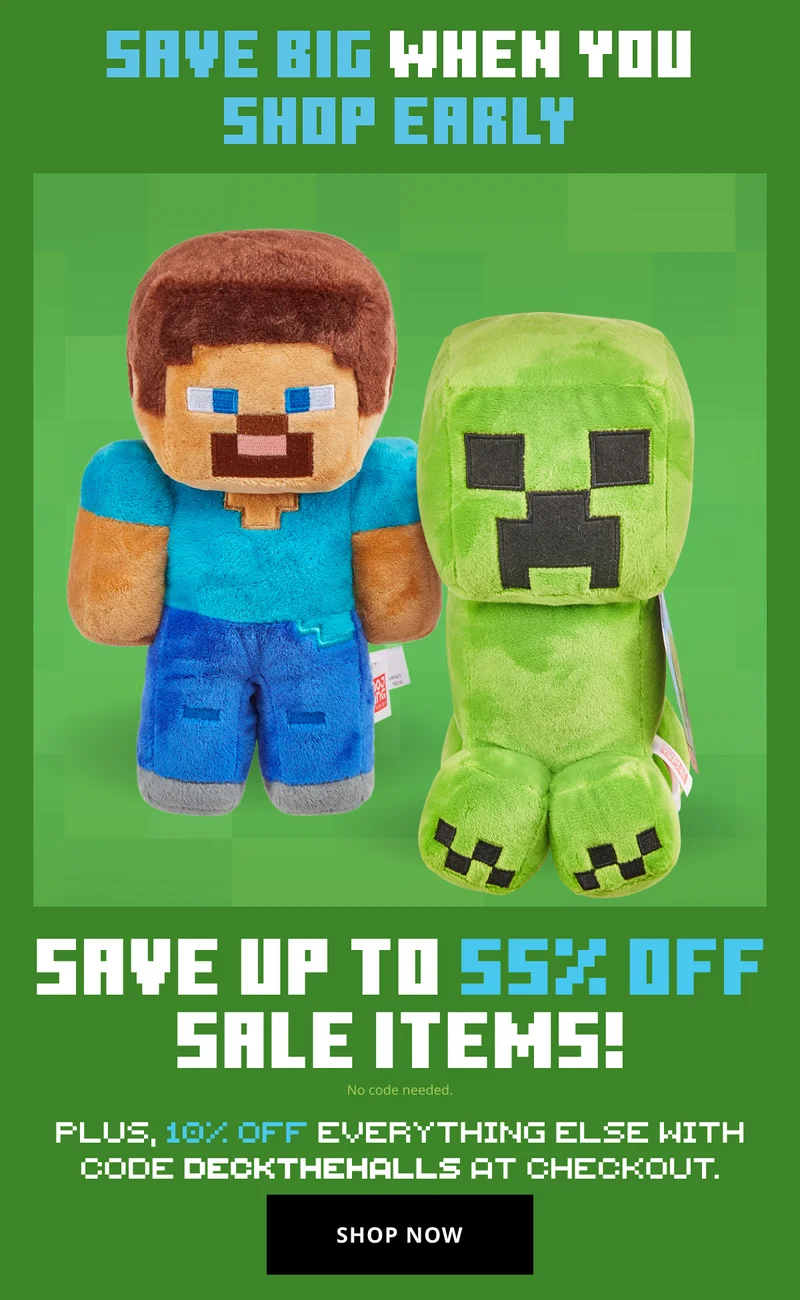 Save up to 55% OFF Sale Items