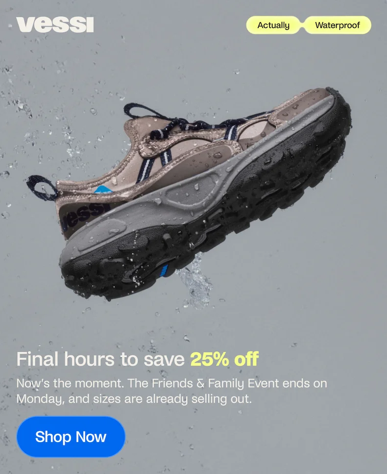 25% Off Family and Friends