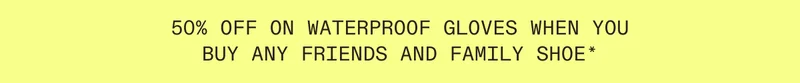 50% off on waterproof gloves
