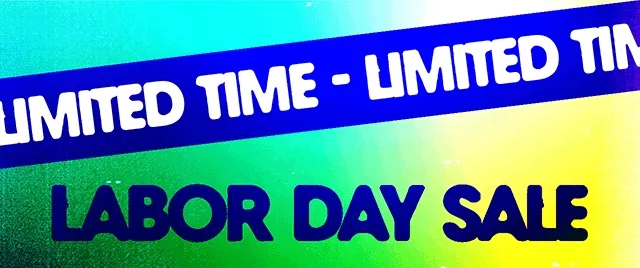 Limited Time Labor Day Sale! Up to 70% Off Sitewide. Not combinable with other offers. Shop Now