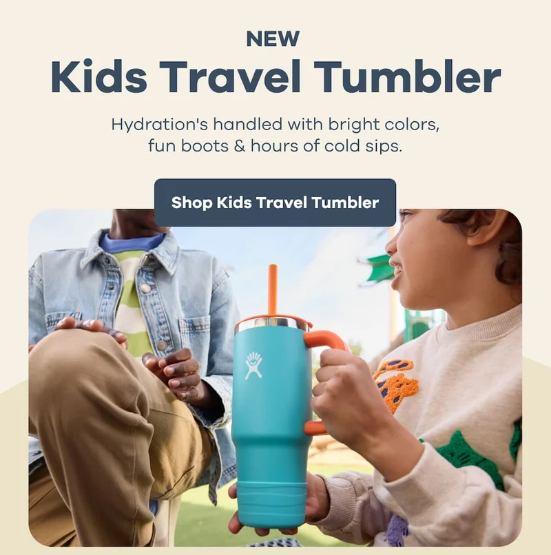 NEW Kids Travel Tumbler. Hydration's handled with bright colors, fun boots & hours of cold sips. | Shop Kids Travel Tumbler