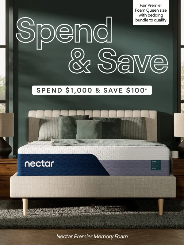 Spend $1,000 & Save $100*