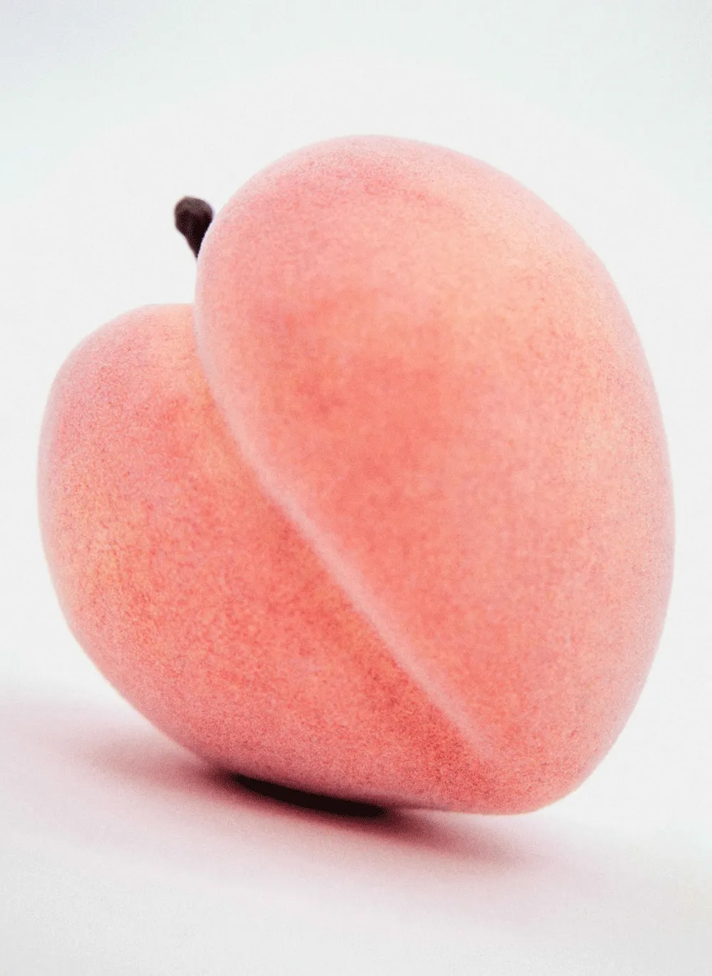Like a peach