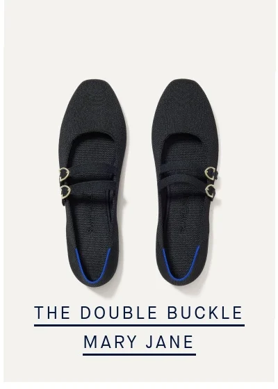 THE DOUBLE BUCKLE MARY JANE