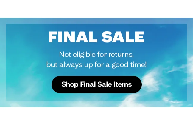 Shop Final Sale Items