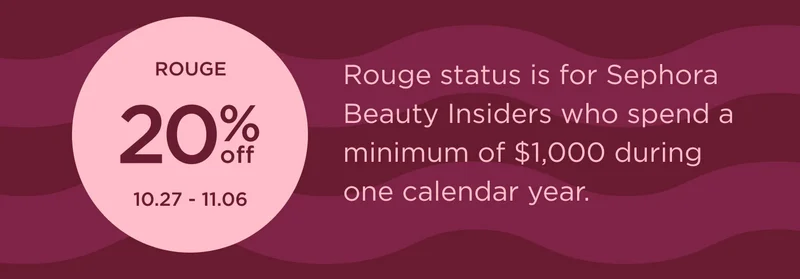 INSIDER 10% OFF All members are automatically Sephora Beauty Insiders upon enrollment.