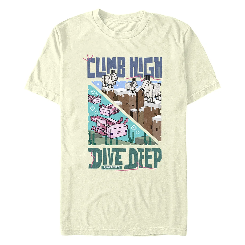 Image of Climb High Dive Deep Adult Tee