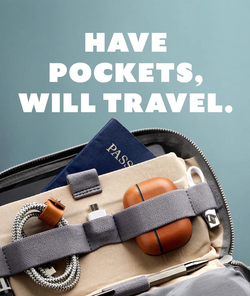 Have pockets, will travel.