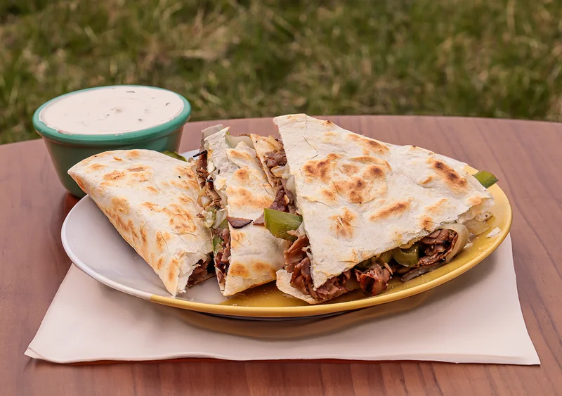 Philly Cheesesteak Quesadilla
