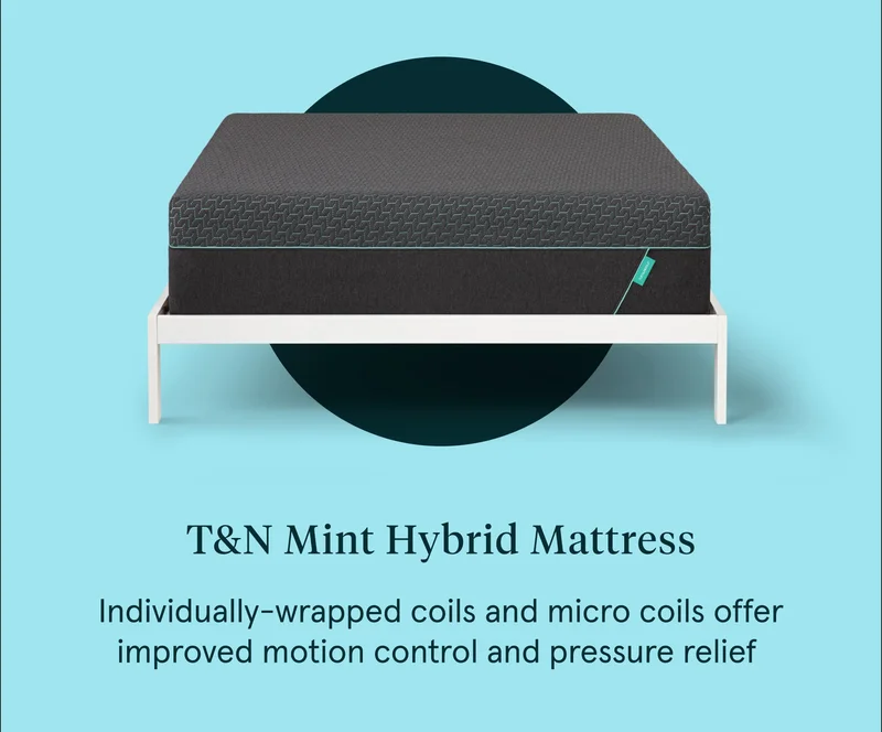 30% off Mattresses | T&N Mint Hybrid Mattress