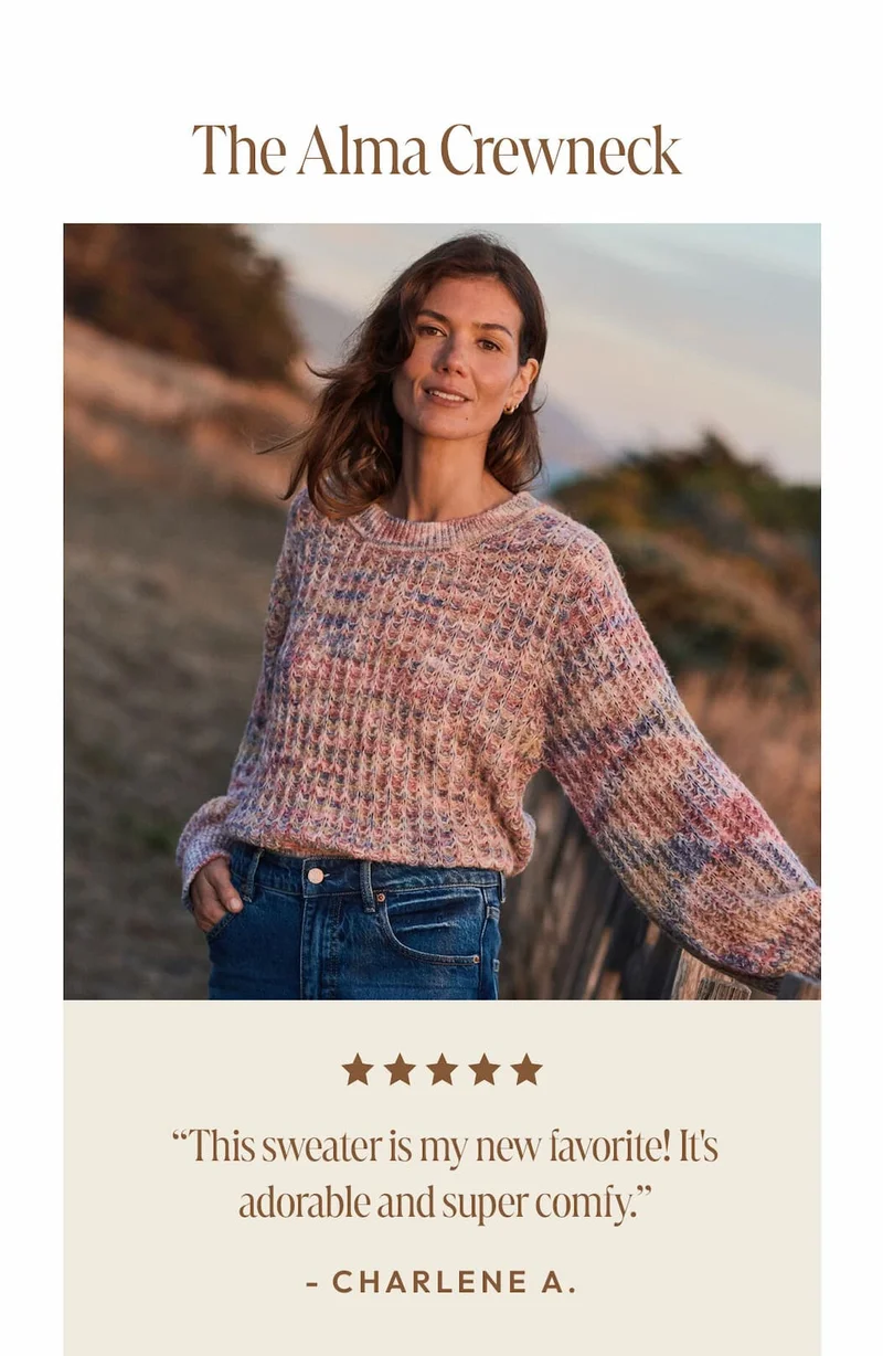 Alma Crewneck