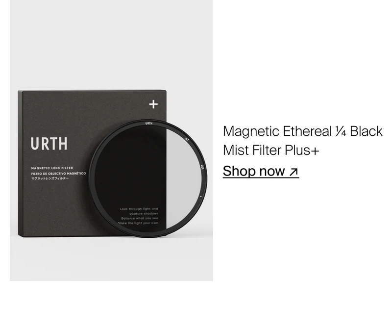 Magnetic Ethereal ¼ Black Mist Filter Plus+