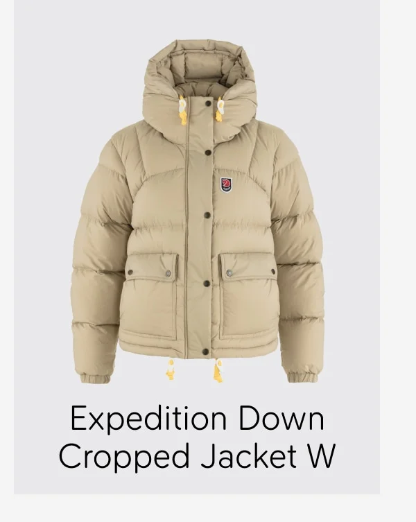 Expedition Down Cropped Jacket W