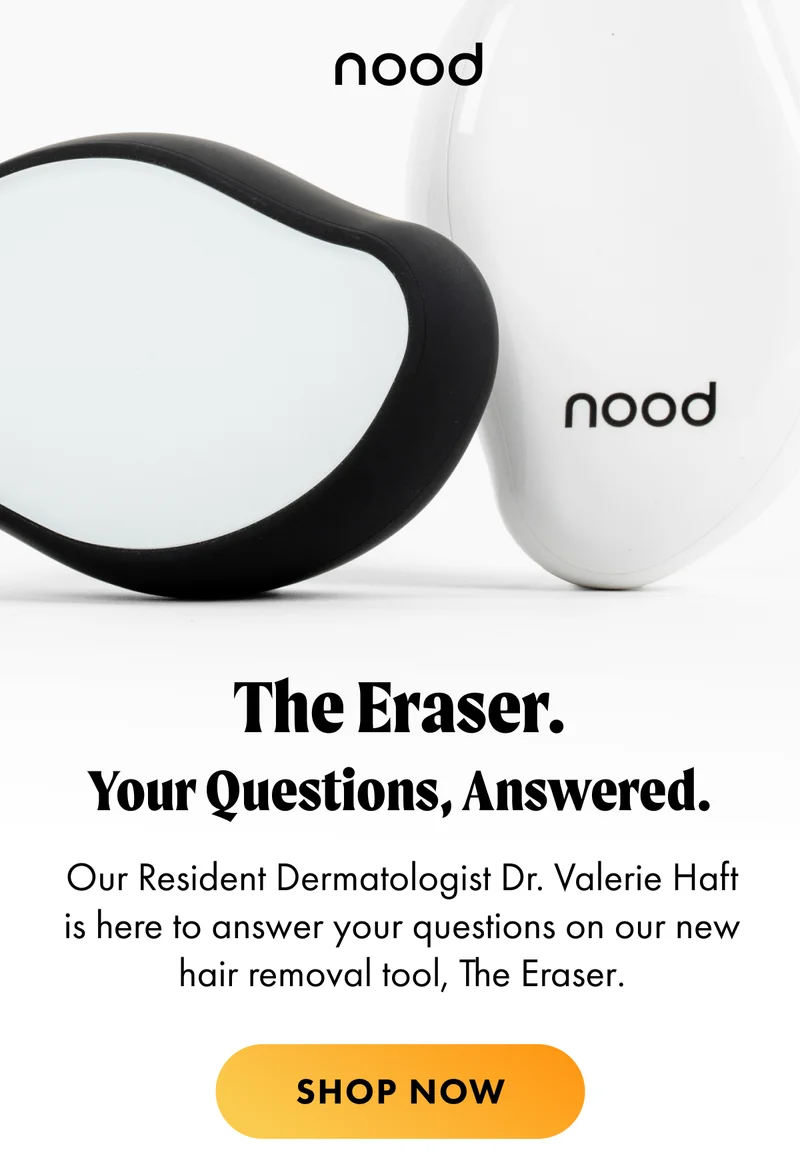 The Eraser. Your questions, answered by our resident derm Dr. Valerie Haft. Shop Now