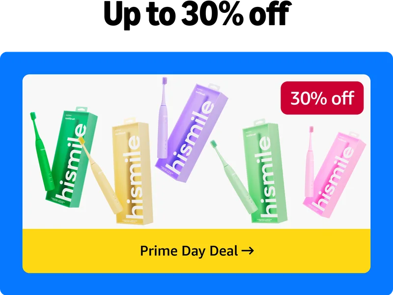Up to 30% off! Prime day deals.