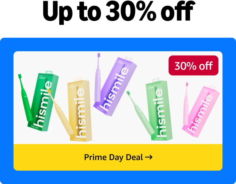 Up to 30% off! Prime day deals.