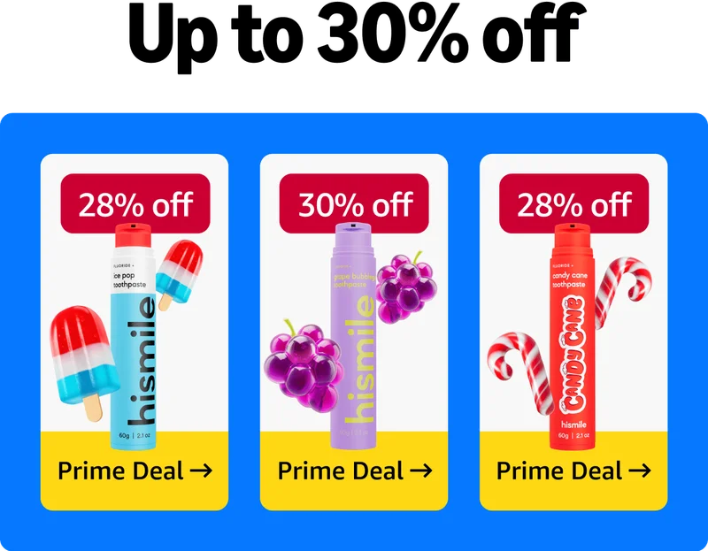 Up to 30% off! Prime deals.