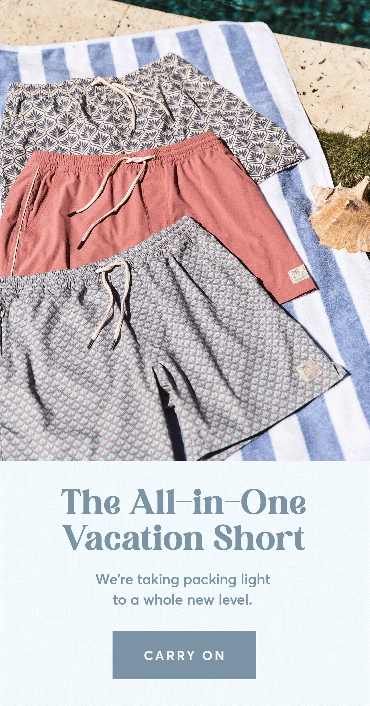 Meet the All-in-One Vacation Short