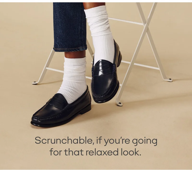 Scrunchable, if you're going for that relaxed look.